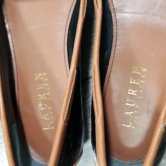 Lauren Ralph Lauren Women's Shoes Size 6 Leather Flats Penny Loafers - Picture 4 of 7